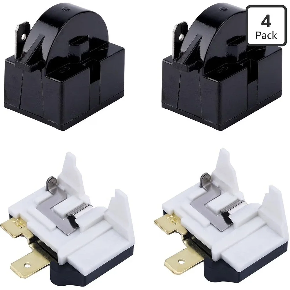 QP2-4.7 Refrigerator PTC Starter Relay and 6750C-0005P Overload Protector Combo